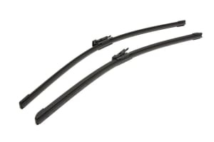 Set 3 stergatoare SMART FORTWO Coupe (451) din 2007-2013, pentru parbriz si luneta fata si spate auto, Bosch Twin-Aerotwin, din cauciuc siliconat rezistent, 4 Stickere Auto SMART - Img 3