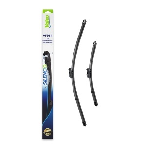 Set 3 stergatoare TOYOTA C-HR VAN (_X1_) din 2016, pentru parbriz si luneta fata si spate auto, Valeo Silencio, din cauciuc siliconat rezistent, 4 Stickere Auto TOYOTA v13125
