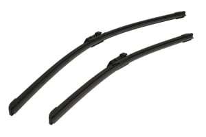 Set 3 stergatoare Volkswagen CADDY IV Box Body/MPV (SAA, SAH) din 2015-2020, pentru parbriz si luneta fata si spate auto, Bosch Twin-Aerotwin, din cauciuc siliconat rezistent, 4 Stickere Auto Volkswagen - Img 3
