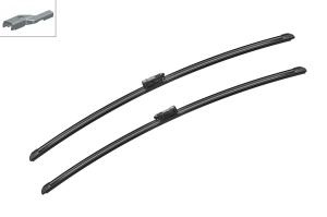 Set 3 stergatoare Volkswagen ID. Buzz Cargo (EBA) din 2022-2024, pentru parbriz si luneta fata si spate auto, Bosch Twin-Aerotwin, din cauciuc siliconat rezistent, 4 Stickere Auto Volkswagen - Img 3