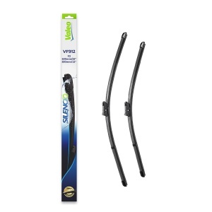 Set 3 stergatoare Volkswagen TIGUAN (AD1, AX1) din 2016 - 2024, pentru parbriz si luneta fata si spate auto, Valeo HydroConnect, din cauciuc siliconat rezistent, 4 Stickere Auto VW v12598