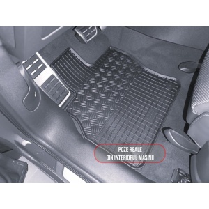 Set 4 covorase Audi Q3 2019-prezent, din cauciuc 100%, compatibile cu autoturismul AUDI Q3 v238
