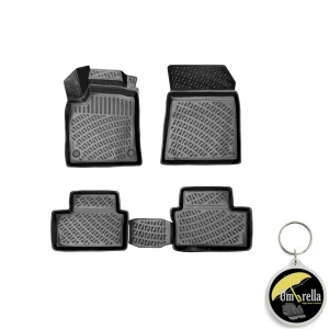 Set 4 covorase auto tavita Renault Clio 5 2019 - 2024 accesorii pentru autoturismul tau - masina v22689