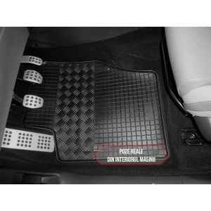 Set 4 covorase Citroen Ds4 2011-2018, din cauciuc 100%, compatibile cu autoturismul CITROEN DS4 v646