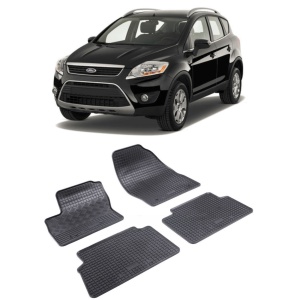 Set 4 covorase Ford Kuga 2008-2013, din cauciuc 100%, compatibile cu autoturismul FORD Kuga v5915