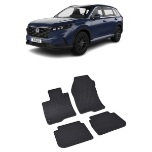 Set 4 covorase Honda Cr-V E:Hev 2023-prezent, din cauciuc 100%, compatibile cu autoturismul HONDA CR-V v1602