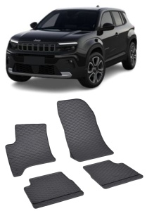 Set 4 covorase Jeep Avenger Mhev 2024-prezent, din cauciuc 100%, compatibile cu autoturismul JEEP Avenger v2732