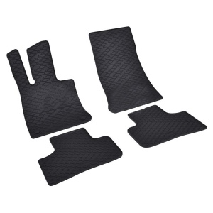 Set 4 covorase Mercedes Glc 2023-prezent, din cauciuc 100%, compatibile cu autoturismul MERCEDES GLC v5430