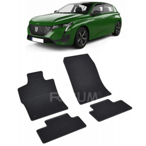 Set 4 covorase Opel Astra L Hb 2022-prezent, din cauciuc 100%, compatibile cu autoturismul OPEL Astra v1777