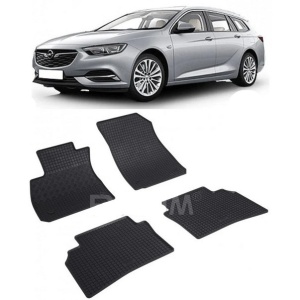 Set 4 covorase Opel Insignia 2017-prezent, din cauciuc 100%, compatibile cu autoturismul OPEL Insignia v3923