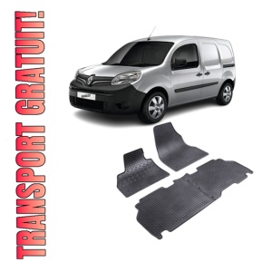 Set 4 covorase Renault Kangoo 5M 2008-2021, din cauciuc 100%, compatibile cu autoturismul RENAULT Kangoo