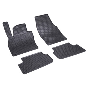 Set 4 covorase Volkswagen Polo 2017-prezent, din cauciuc 100%, compatibile cu autoturismul Volkswagen Polo v5442