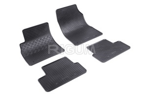 Set 5 covorase CHEVROLET CRUZE din 09.2012-2016, cu covoras tunel median, CAROSERIE COMBI, Presuri cauciuc 100%, compatibil cu autoturismul CHEVROLET CRUZE, Rigum - Img 3