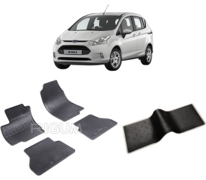 Set 5 covorase FORD B-MAX din 09.2012-11.2017, cu covoras tunel median, CAROSERIE VAN, Presuri cauciuc 100%, compatibil cu autoturismul FORD B-MAX, Rigum - Img 2