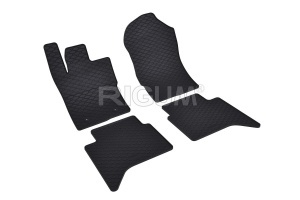 Set 5 covorase FORD RANGER din 2023-PREZENT, cu covoras tunel median, CAROSERIE PICK-UP, Presuri cauciuc 100%, compatibil cu autoturismul FORD RANGER, Rigum - Img 3