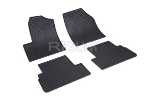 Set 5 covorase FORD TRANSIT CONNECT I din 2002-2013, cu covoras tunel median, CAROSERIE VAN 5 LOCURI, Presuri cauciuc 100%, compatibil cu autoturismul FORD TRANSIT CONNECT I, Rigum - Img 3