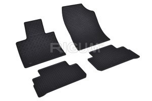 Set 5 covorase HYUNDAI SANTA FE IV FACELIFT din 11.2020-PREZENT, cu covoras tunel median, CAROSERIE SUV, Presuri cauciuc 100%, compatibil cu autoturismul HYUNDAI SANTA FE IV FACELIFT, Rigum - Img 3
