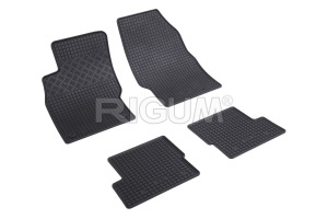 Set 5 covorase OPEL ADAM din 01.2013-05.2019, cu covoras tunel median, CAROSERIE HATCHBACK, Presuri cauciuc 100%, compatibil cu autoturismul OPEL ADAM, Rigum - Img 3