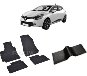 Set 5 covorase RENAULT ARKANA din 03.2021-PREZENT, cu covoras tunel median, CAROSERIE SUV, Presuri cauciuc 100%, compatibil cu autoturismul RENAULT ARKANA, Rigum - Img 2
