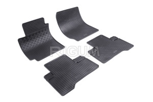 Set 5 covorase SUZUKI GRAND VITARA II din 2005-02.2015, cu covoras tunel median, CAROSERIE SUV, Presuri cauciuc 100%, compatibil cu autoturismul SUZUKI GRAND VITARA II, Rigum - Img 3