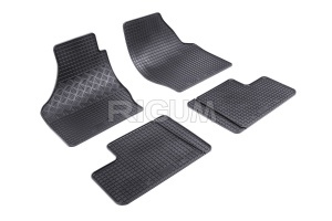 Set 5 covorase SUZUKI IGNIS I din 2001-2008, cu covoras tunel median, CAROSERIE HATCHBACK, Presuri cauciuc 100%, compatibil cu autoturismul SUZUKI IGNIS I, Rigum - Img 3