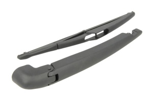 Set brat stergator spate cu lamela pentru FIAT 500 (312_) din 2007-2013, pentru spate, din cauciuc siliconat rezistent, 4 stickere auto FIAT v2114
