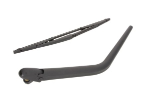 Set brat stergator spate cu lamela pentru FIAT DOBLO MPV (119_, 223_) din 2001-2005, pentru spate, din cauciuc siliconat rezistent, 4 stickere auto FIAT v2162
