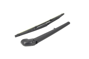 Set brat stergator spate cu lamela pentru FIAT IDEA (350_) din 2003-2012, pentru spate, din cauciuc siliconat rezistent, 4 stickere auto FIAT v2186