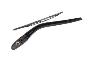 Set brat stergator spate cu lamela pentru FORD KA (RB_) din 1996-2008, pentru spate, din cauciuc siliconat rezistent, 4 stickere auto FORD v2033