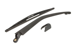 Set brat stergator spate cu lamela pentru RENAULT TRAFIC II Van (FL) din 2001-2006, pentru spate, din cauciuc siliconat rezistent, 4 stickere auto RENAULT v637