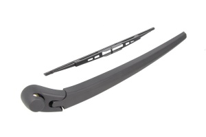 Set brat stergator spate cu lamela pentru SEAT IBIZA IV (6J5, 6P1) din 2008-2017, pentru spate, din cauciuc siliconat rezistent, 4 stickere auto SEAT v556