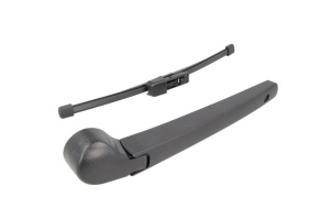 Set brat stergator spate cu lamela pentru SKODA CITIGO (NF1) din 2011-2019, pentru spate, din cauciuc siliconat rezistent, 4 stickere auto SKODA v541