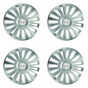 Set Capace Roti Argintiu Lux cu spite late compatibil cu Opel accesorii pentru autoturismul tau - masina v113566