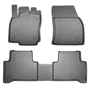 Set covorase ARISTAR, VOLKSWAGEN TOURAN II, din 09.2015 - Prezent, covorase tavita, caroserie VAN 5-7 LOCURI, fara rand 3, compatibile cu autoturismul VOLKSWAGEN TOURAN I - Img 3