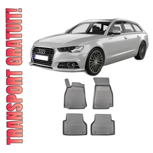 Set covorase AUDI A6 C8, din 09.2018 - Prezent, covorase tavita, caroserie COMBI, compatibile cu autoturismul AUDI A6 C8, ARISTAR