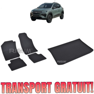 Set Covorase Auto Si Tavita Portbagaj DACIA SPRING FACELIFT din 2024 - 2026, caroserie suv,