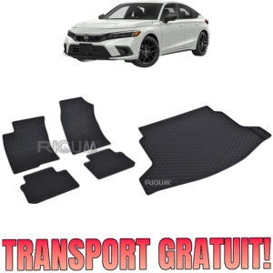 Set Covorase Auto Si Tavita Portbagaj HONDA CIVIC XI din 11.2022 - 2026, caroserie hatchback, CU/FARA SUBWOOFER