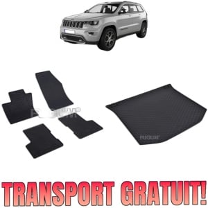 Set Covorase Auto Si Tavita Portbagaj JEEP RENEGADE din 09.2014 - 06.2018, caroserie suv,