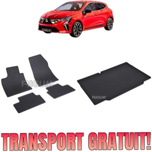 Set Covorase Auto Si Tavita Portbagaj MITSUBISHI COLT VII din 10.2023 - 2026, caroserie hatchback, PORTBAGAJ INFERIOR, FARA PODEA DUBLA