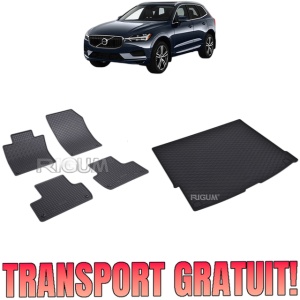 Set Covorase Auto Si Tavita Portbagaj VOLVO XC 60 II din 07.2017 - 2026, caroserie suv,