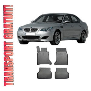Set covorase BMW SERIA 5 E60, din 07.2003 - 02.2010, covorase tavita, caroserie SEDAN, compatibile cu autoturismul BMW SERIA 5 E60, ARISTAR
