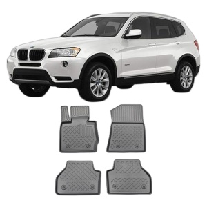 Set covorase BMW X3 F25, din 11.2010 - 10.2017, covorase tavita, caroserie SUV, compatibile cu autoturismul BMW X3 F25, ARISTAR - Img 2