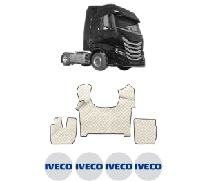 Set covorase Camion Tir Iveco S-WAY din 2019, Auto, 4x Stickere auto cu Iveco