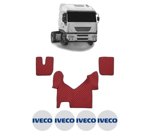 Set covorase Camion Tir Iveco STRALIS I din 2002-2013, Auto, 4x Stickere auto cu Iveco