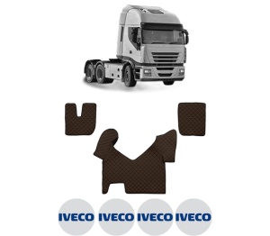 Set covorase Camion Tir Iveco STRALIS II din 2012-2017, Auto, 4x Stickere auto cu Iveco