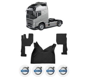 Set covorase Camion Tir VOLVO FH16 III din 2020-2024, Auto, 4x Stickere auto cu VOLVO