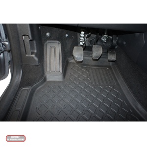 Set covorase CITROEN BERLINGO II, din 2008 - 08.2018, covorase tavita, caroserie VAN 2-5-7 LOCURI, rand 1, compatibile cu autoturismul CITROEN BERLINGO II, ARISTAR - Img 5