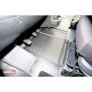 Set covorase CITROEN JUMPER II, din 2006 - Prezent, covorase tavita, caroserie VAN 2-3 LOCURI, ampatament scurt, mediu si lung, inclusiv facelift, compatibile cu autoturismul CITROEN JUMPER II, ARISTAR - Img 5