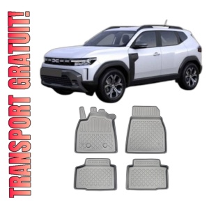 Set covorase DACIA DUSTER III LPG din 06.2024 - Prezent, covorase tavita, caroserie SUV, compatibile cu autoturismul DACIA DUSTER III LPG, ARISTAR
