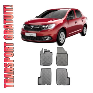 Set covorase DACIA LOGAN II, din 03.2013 - 12.2020, covorase tavita, caroserie SEDAN, compatibile cu autoturismul DACIA LOGAN II, ARISTAR